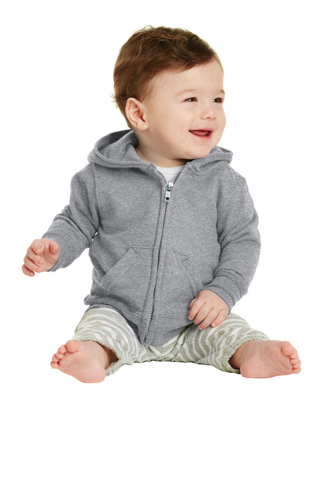 Port & Co ™ Infant Core Fleece Full-Zip Hooded Sweatshirt. CAR78IZH