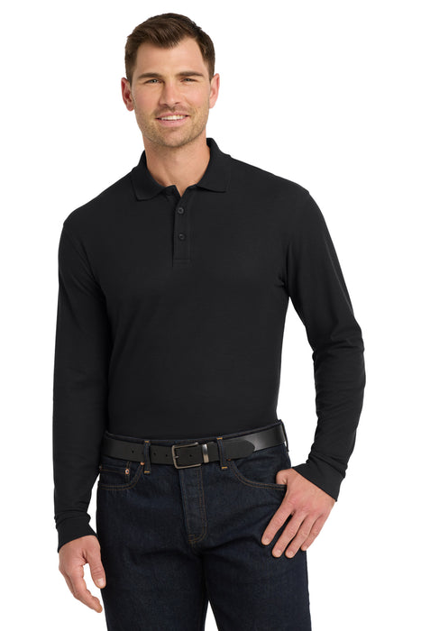 Port Authority ®  Long Sleeve Core Classic Pique Polo. K100LS