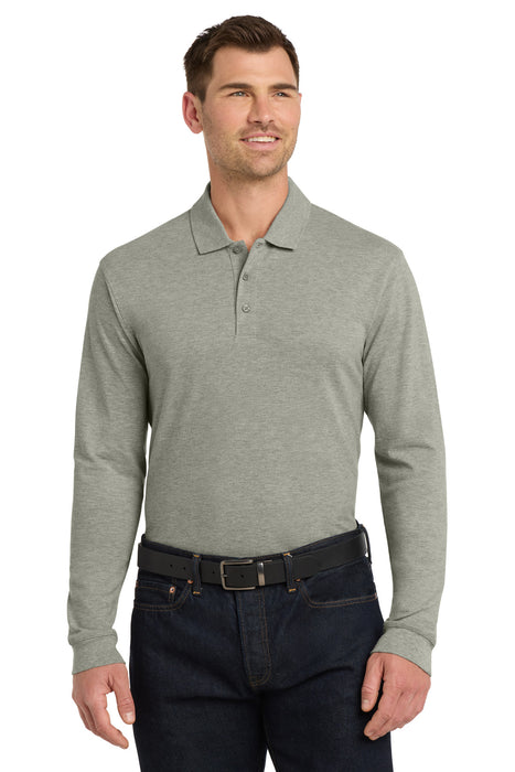 Port Authority ®  EZCotton ®  Long Sleeve Polo. K8000LS