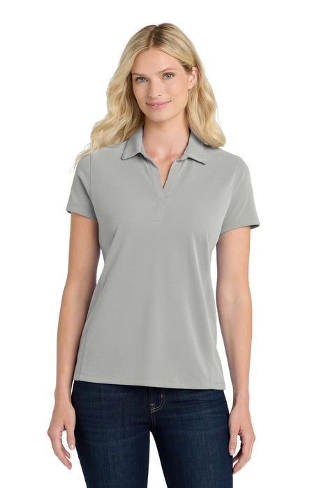 Port Authority 74; Women's Poly Oxford Pique Polo. LK582