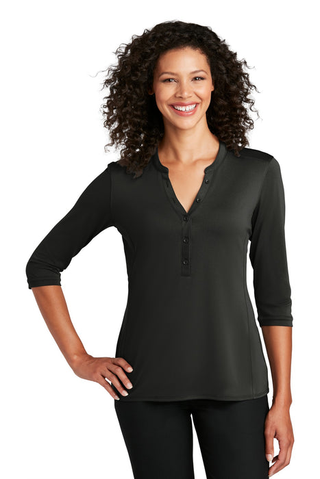 Port Authority ® Women's UV Choice Pique Henley LK750