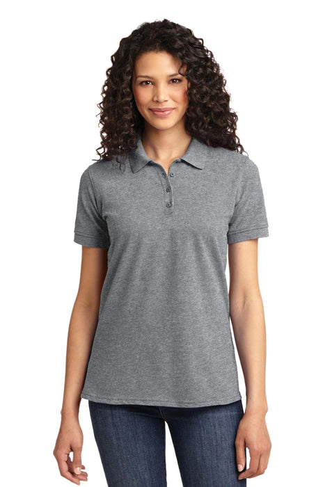 Port & Co ™ Women's Core Blend Pique Polo. LKP155