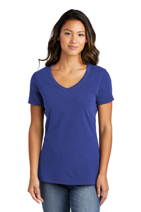 Port & Co ™ Women's Beach Wash ® Garment-Dyed V-Neck Tee LPC099V