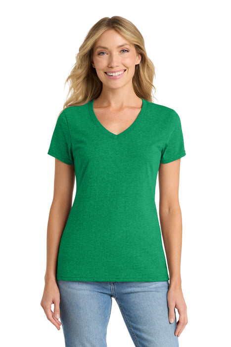 Port & Co ™ Women's Fan Favorite ™ Blend V-Neck Tee. LPC455V