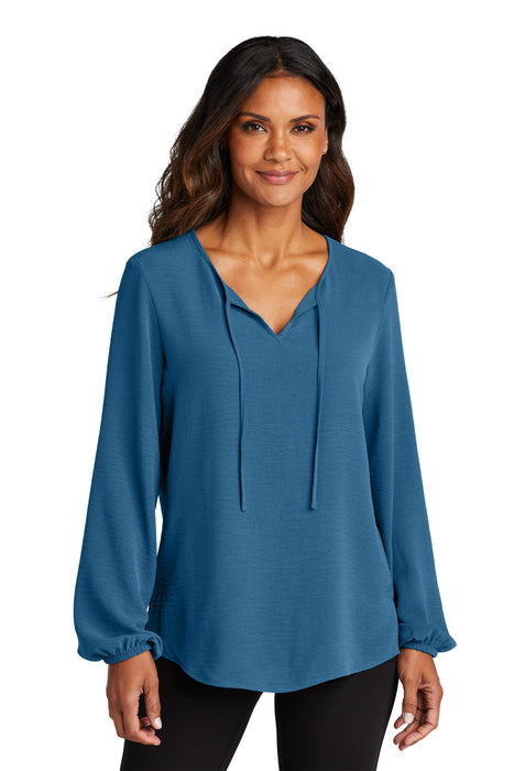 Port Authority ® Women's Textured Crepe Blouse LW714