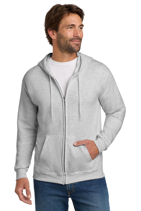 Hanes ® - EcoSmart ® Full-Zip Hooded Sweatshirt. P180