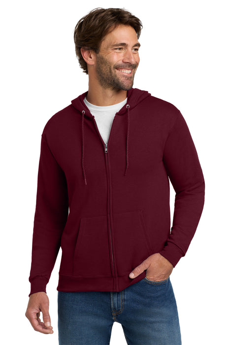 Hanes ® - EcoSmart ® Full-Zip Hooded Sweatshirt. P180