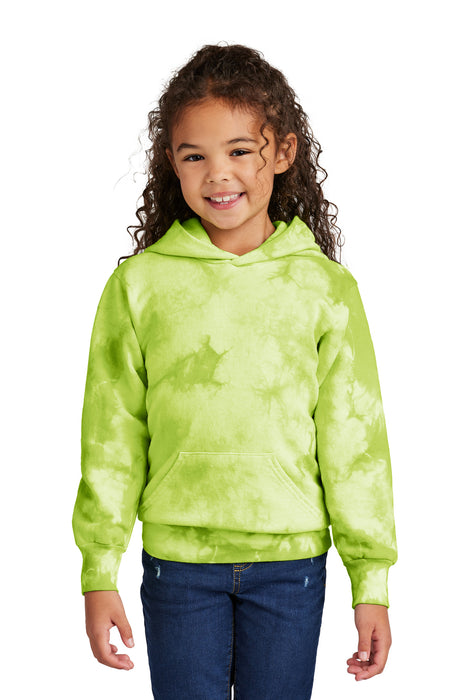 Port & Co ™ Youth Crystal Tie-Dye Pullover Hoodie PC144Y
