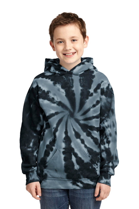 Port & Co ™ Youth Tie-Dye Pullover Hooded Sweatshirt. PC146Y