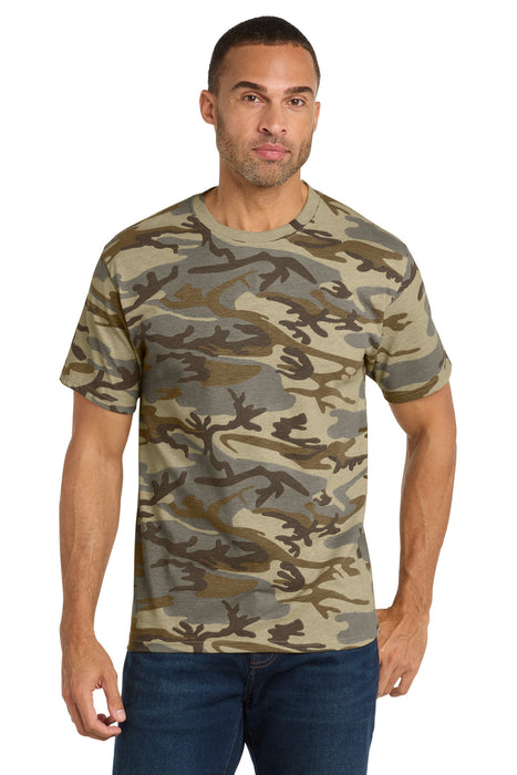 Port & Co ™ Core Cotton Camo Tee. PC54C