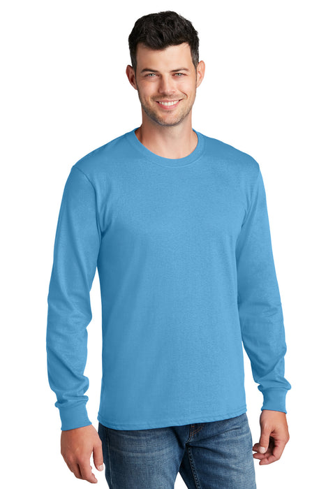Port & Co ™ Long Sleeve Core Cotton Tee. PC54LS