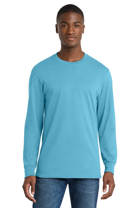 Port & Co ™ Long Sleeve Core Cotton Tee. PC54LS