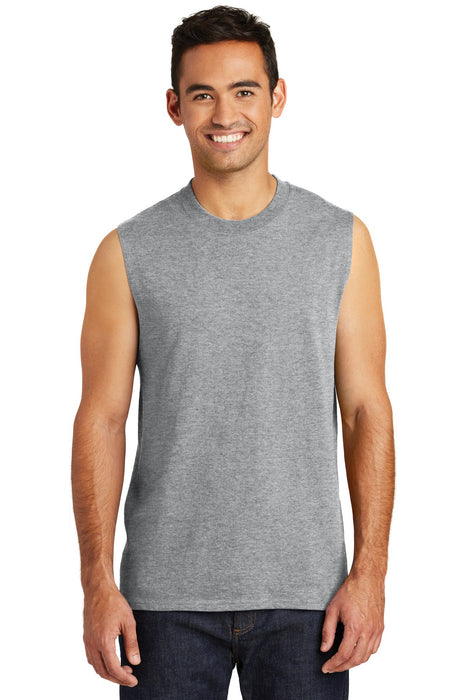 Port & Co ™ Core Cotton Sleeveless Tee. PC54SL