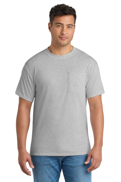 Port & Co ™ Tall Core Blend Pocket Tee. PC55PT