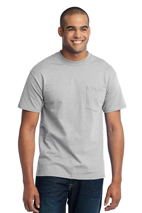 Port & Co ™ Tall Core Blend Pocket Tee. PC55PT