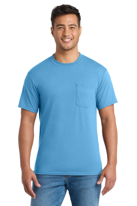 Port & Co ™ Core Blend Pocket Tee. PC55P