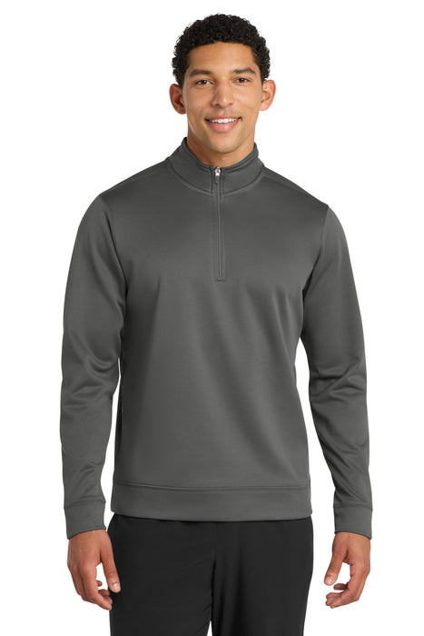 Port & Co ™ Performance Fleece 1/4-Zip Pullover Sweatshirt. PC590Q