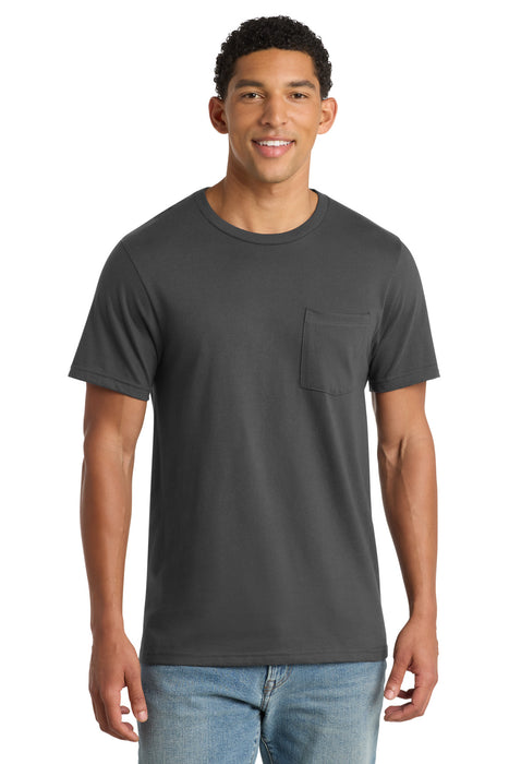 Port & Co ™ Bouncer Pocket Tee PC600P