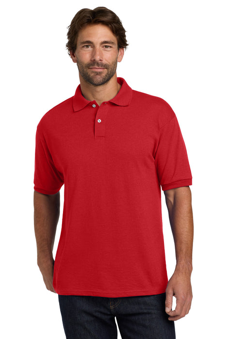 Hanes ®  EcoSmart ®  - 5.2-Ounce Jersey Knit Sport Shirt. 054X