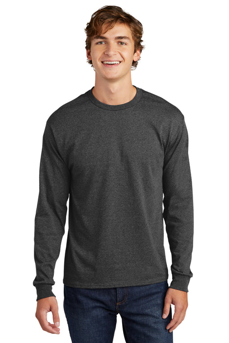 Hanes ®  Essential-T 100% Cotton Long Sleeve T-Shirt 5286