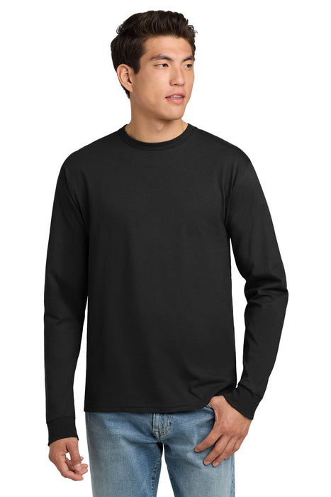 Hanes ®  - Authentic 100% Cotton Long Sleeve T-Shirt.  5586