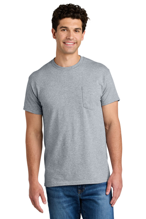 Gildan ®  - DryBlend ®  50 Cotton/50 Poly Pocket T-Shirt. 8300