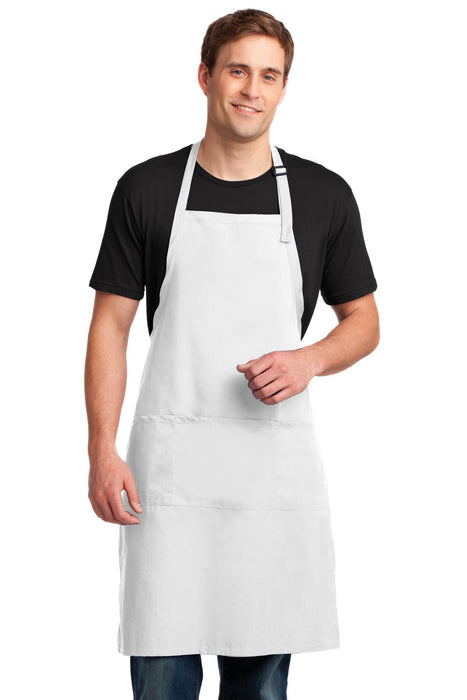 Port Authority ®  Easy Care Extra Long Bib Apron with Stain Release. A700