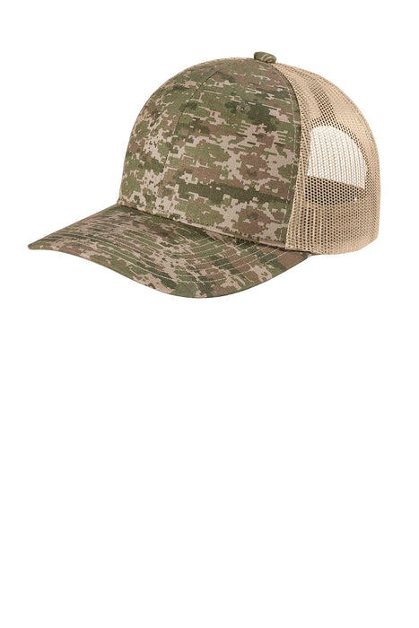 Port Authority  ®  Digi Camo Snapback Trucker Cap C404