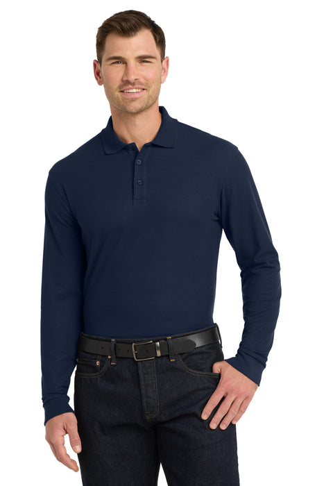 Port Authority ®  Long Sleeve Core Classic Pique Polo. K100LS