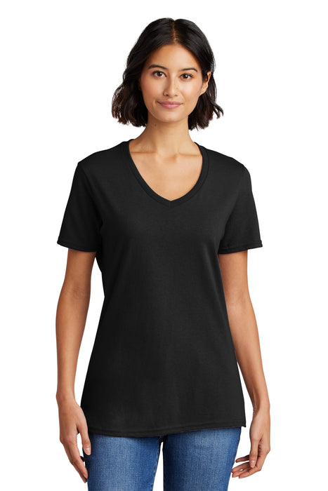 Port & Co ™  Women's Core Cotton V-Neck Tee. LPC54V