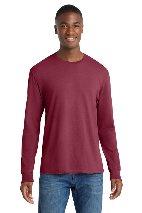 Port & Co ™  Beach Wash ®  Garment-Dyed Long Sleeve Tee PC099LS