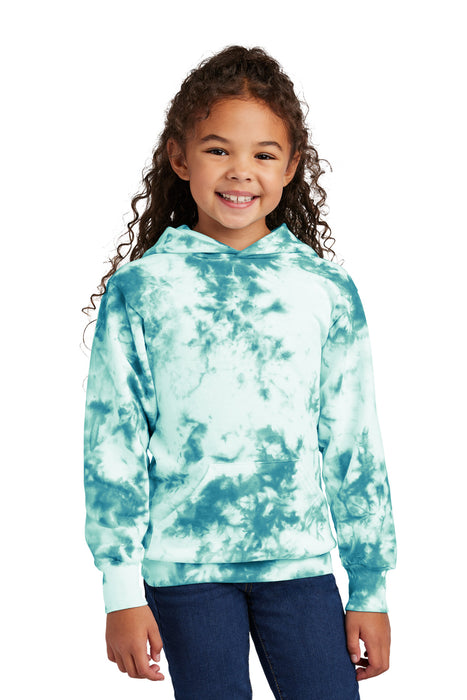 Port & Co ™  Youth Crystal Tie-Dye Pullover Hoodie PC144Y