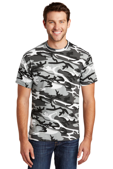 Port & Co ™  Core Cotton Camo Tee.  PC54C