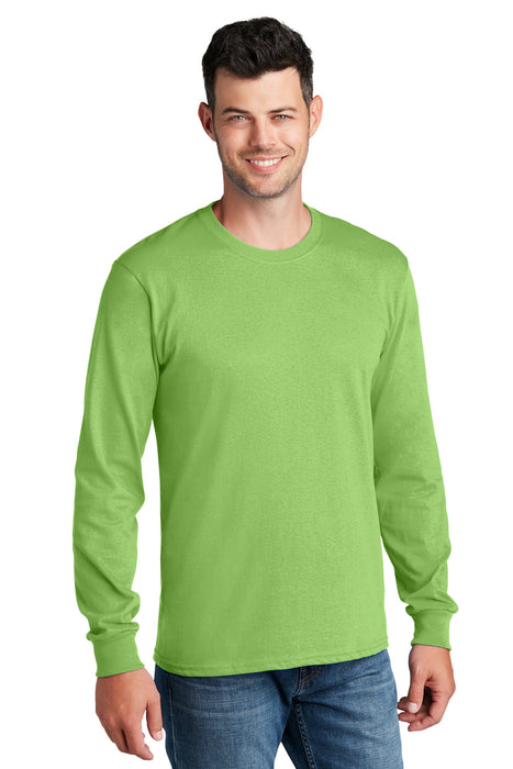 Port & Co ™  Long Sleeve Core Cotton Tee. PC54LS