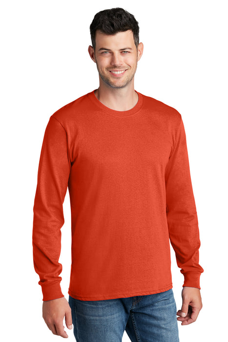 Port & Co ™  Long Sleeve Core Cotton Tee. PC54LS