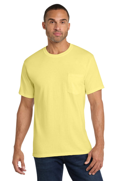 Port & Co ™  Core Cotton Pocket Tee. PC54P