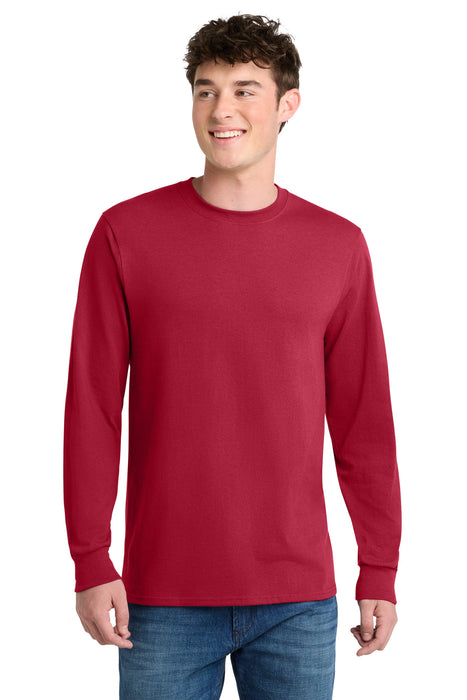 Port & Co ™  Tall Long Sleeve Core Blend Tee. PC55LST